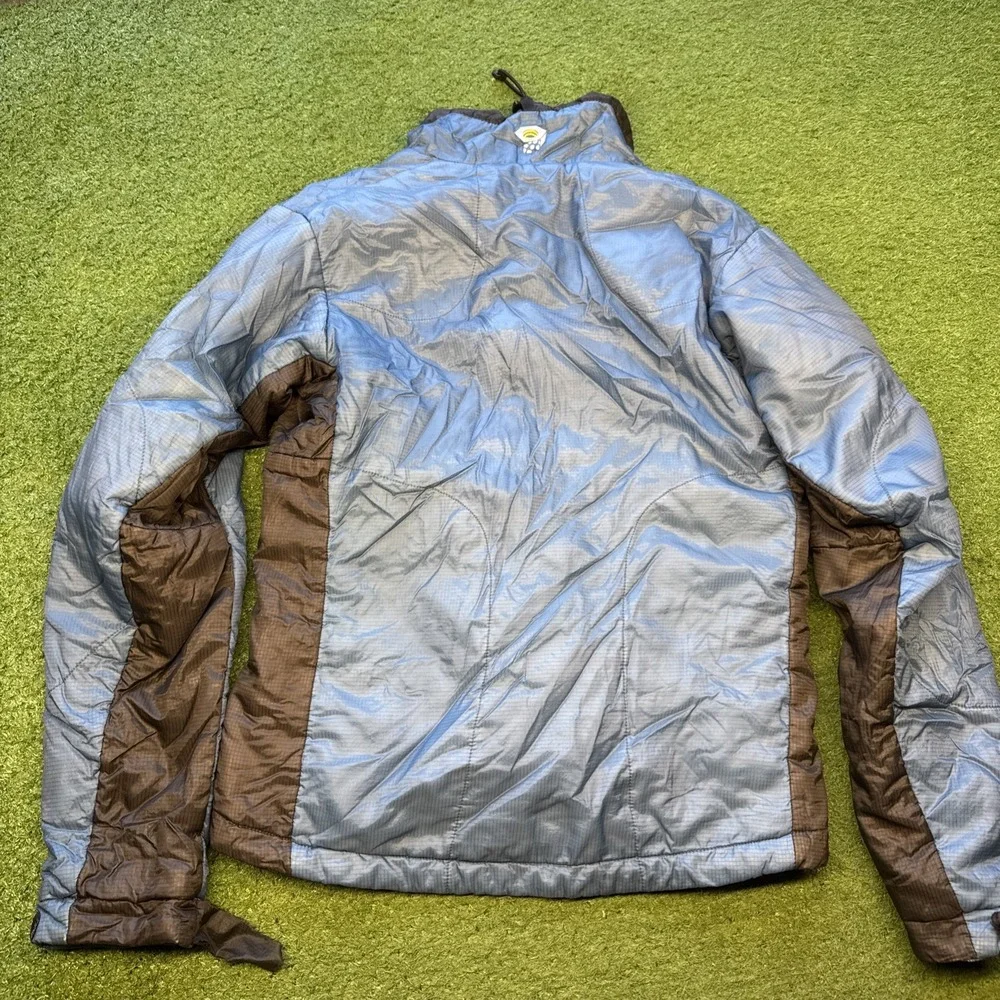 Mountain Hardwear Primaloft Women's Jacket Full Zip Blue Black Size‎ 6